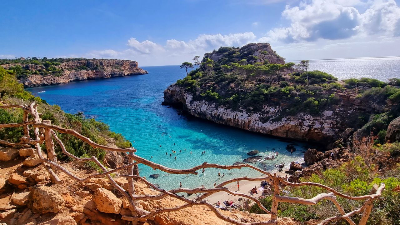 Plaża Caló des Moro na Majorce