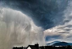 Zdjęcie z burzy wbija w fotel. Pokazał, co działo się w Beskidzie Żywieckim