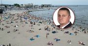 "Skoczył z brzegu na główkę". Oto co robią Polacy podczas plażowania