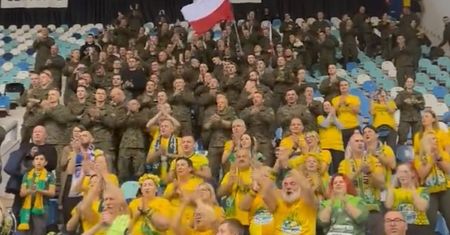 Wyjątkowi kibice na meczu polskiego klubu. "Ciarki"