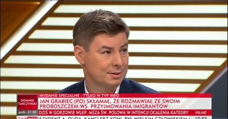 Nietypowy początek programu w TVP. Proboszcz przysłał sprostowanie słów posła PO