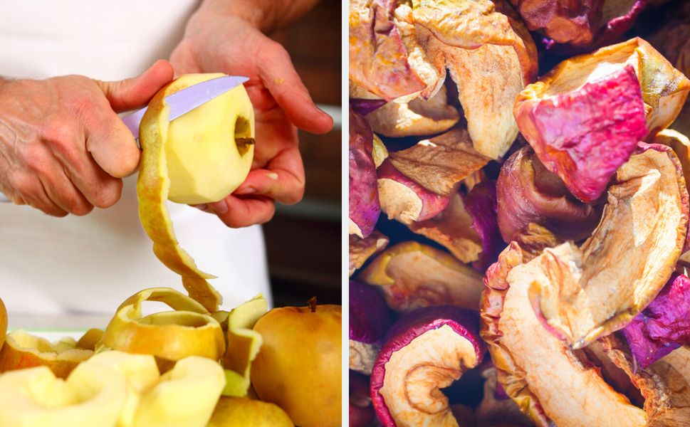 Jeśli wyrzucasz obierki z jabłek do śmietnika to popełniasz poważny błąd. Są niezwykle przydatne