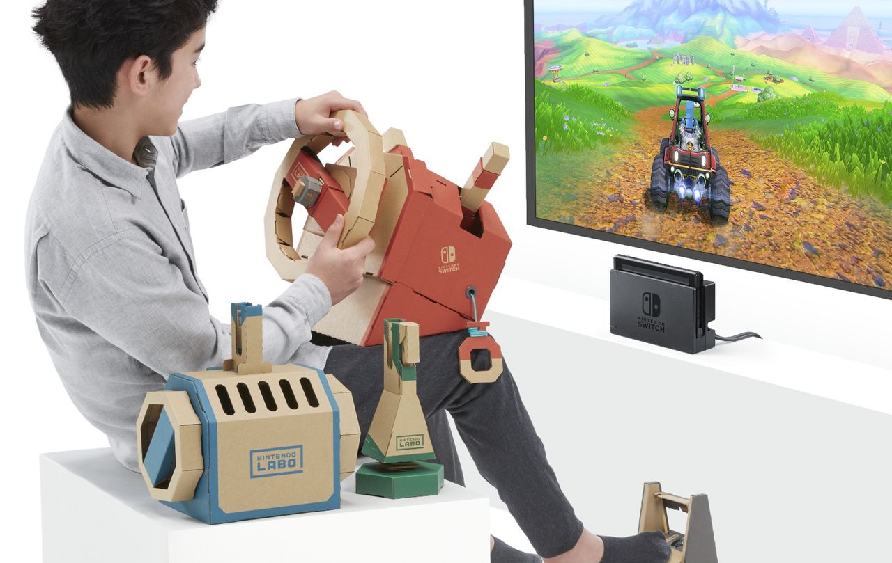 Kolejna odsłona Nintendo Labo poświęcona będzie pojazdom