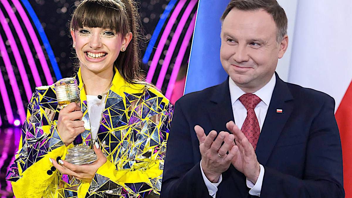 Viki Gabor, Andrzej Duda