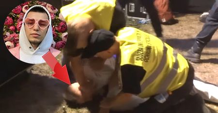 Awantura na koncercie w Giżycku. Ochroniarze obezwładnili rapera