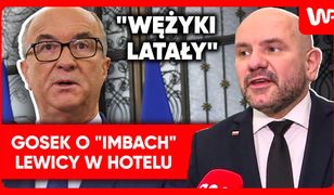 Alkohol w Sejmie. Gosek wypomniał "wężyki" Czarzastemu. "Jakie oni imby organizowali"