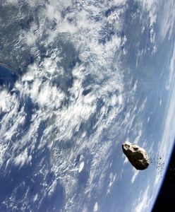 Asteroida odkryta na chwilę przed uderzeniem w atmosferę. NASA nic nie zauważyła