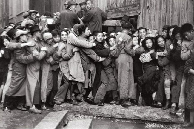 Chiny, 1949 @Henri Cartier-Bresson