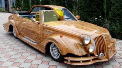 Samochody wykonane z... drewna! 1