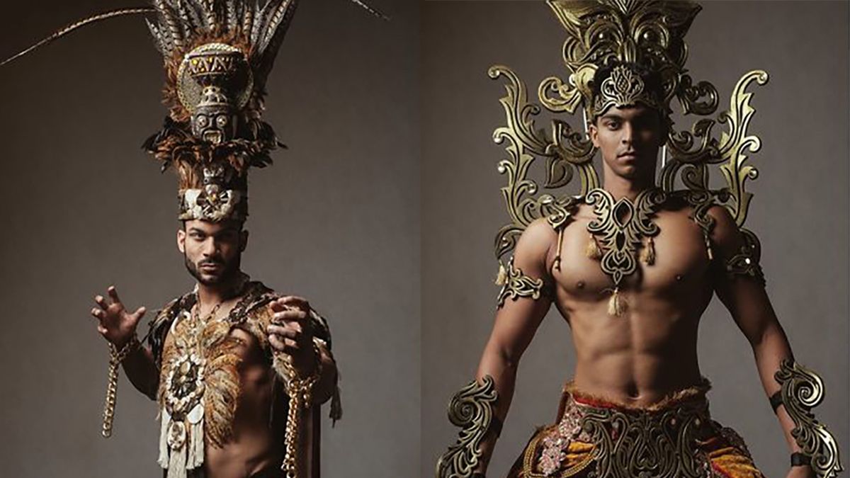 Mityczni wojownicy w walce o środowisko. Sesja misterów w ludowych strojach 1