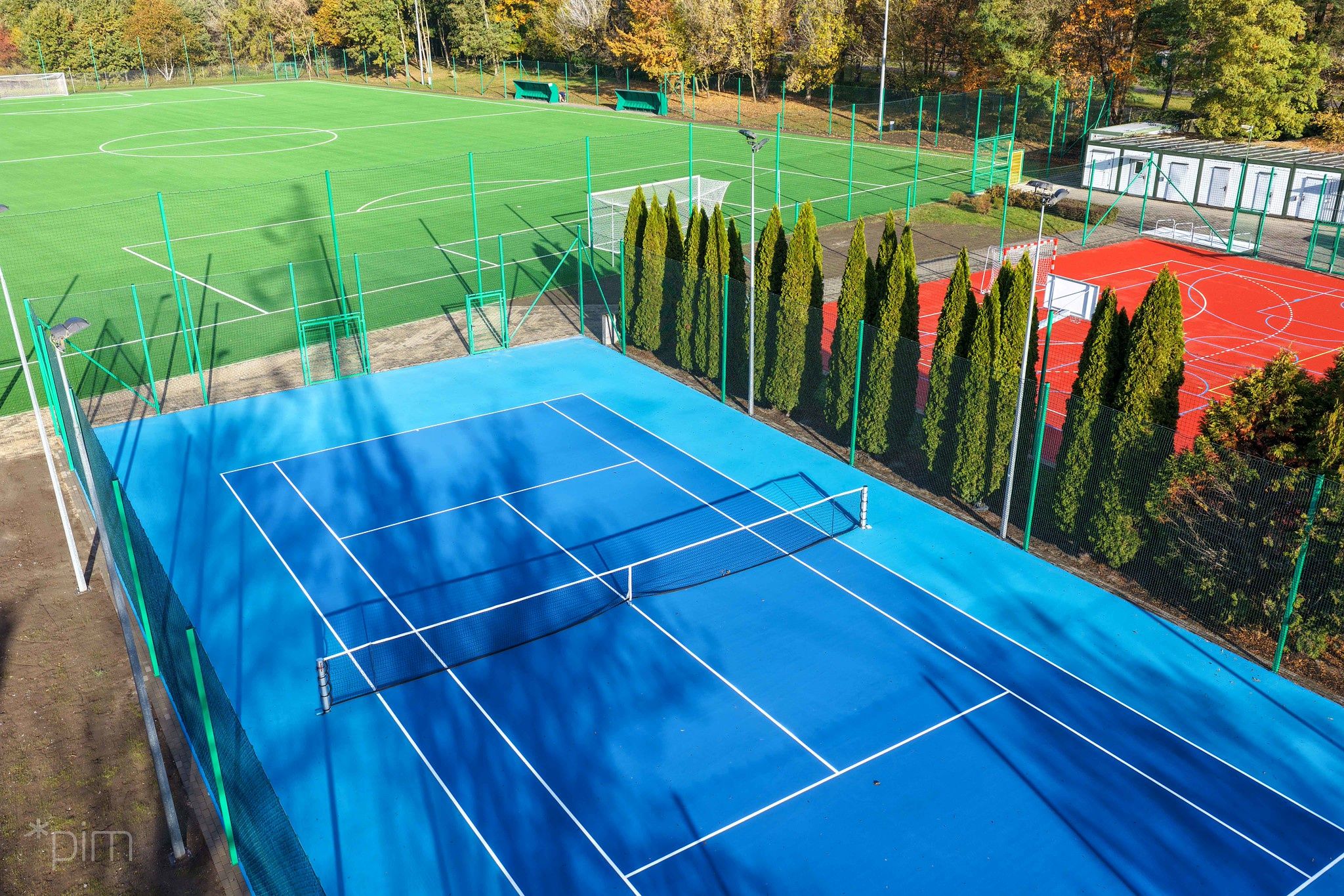 Kompleks sportowy przy al. Armii Poznań fot. PIM