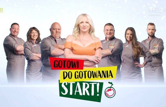 618 tys. widzów nowego programu „Gotowi do gotowania. Start!” w TVP2. 7,88 mln zł z reklam