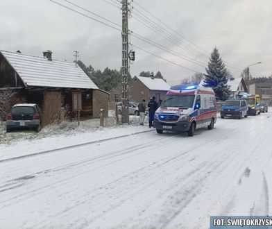 Nie opanował auta. Potrącił kobietę z dziećmi