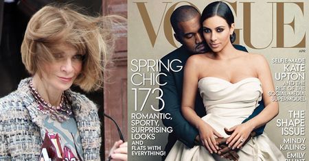 Wintour: "Kanye NIE BŁAGAŁ MNIE o okładkę dla Kim"