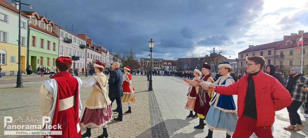 Polonez z Prezydentem Miasta Płocka Andrzejem Nowakowskim