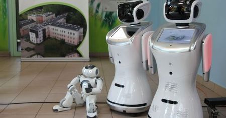 Sosnowiec. Fantastyka w szpitalu. Roboty Neo, Sanbot i Pepper powitają, wskażą drogę, a nawet opowiedzą dowcip