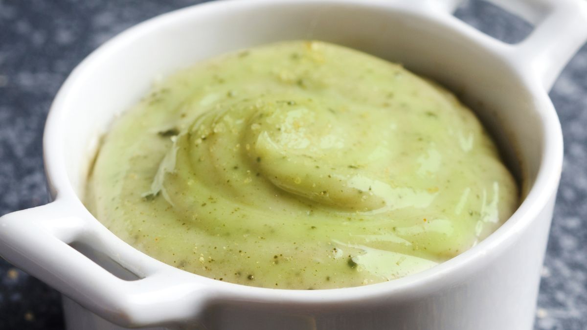 Sos zielony na bazie wasabi