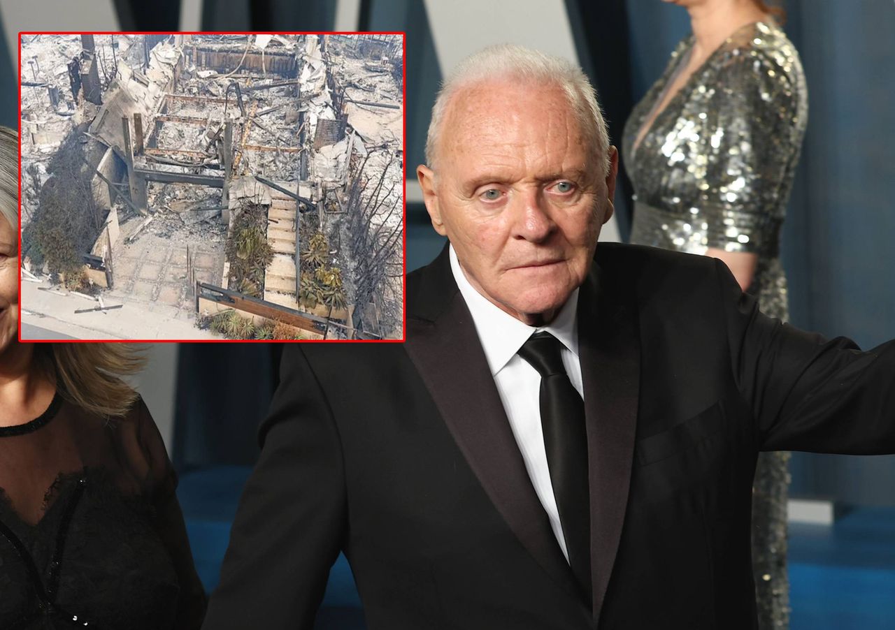 Anthony Hopkins stracił swój piękny dom w Malibu 