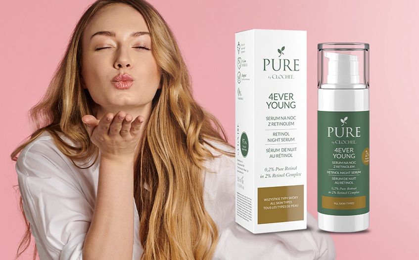 Młoda i jędrna skóra naturalnie. Bierzemy pod lupę nowe serum z retinolem od Pure by Clochee