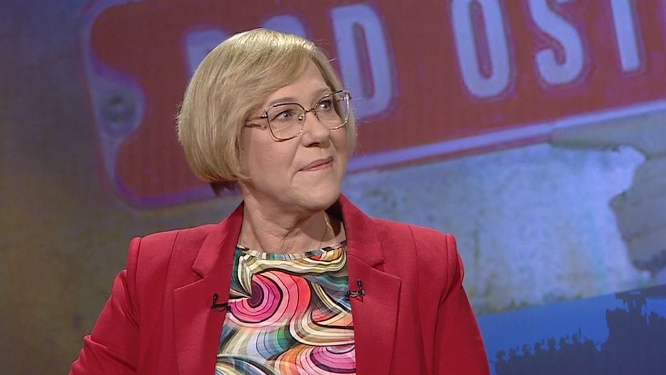 Barbara Nowak była gościem programu "Młodzież kontra czyli pod ostrzałem"
