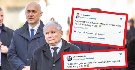 Śmieją się z "pierwszego sukcesu" nowego sztabu PiS