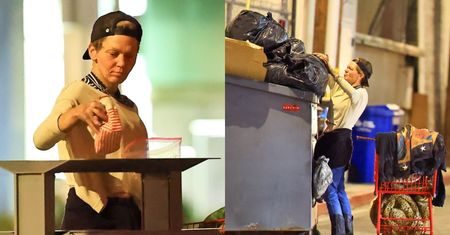 Borykająca się z kryzysem bezdomności Loni Willison przeszukuje śmietniki w Beverly Hills