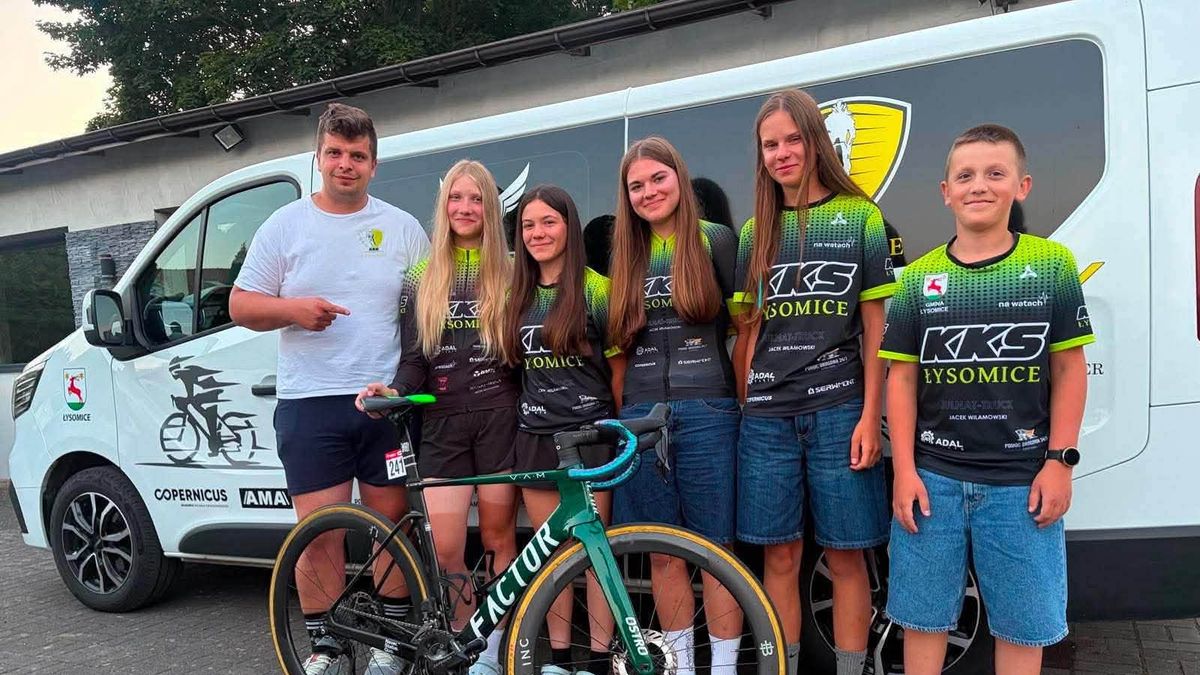 Sportowcy z Łysomic wystartowali w Tour de Pologne Junior.