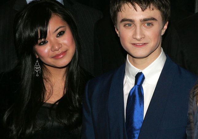 Katie Leung i Daniel Radcliffe na premierze  filmu "Harry Potter i Czara Ognia" w 2005 r.