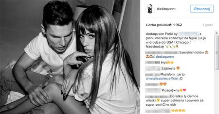 Doda w ciemnej peruce wygląda jak... Natalia Siwiec? (FOTO)