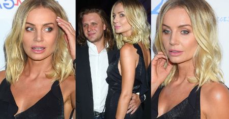 "Natchniona" Agnieszka Szulim promuje na ściance nowy serial TVN-u (ZDJĘCIA)