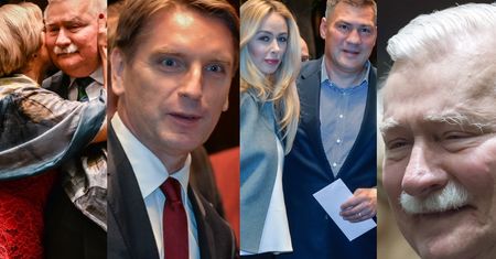 Goście na urodzinach Lecha Wałęsy: Lis, Michalczewski (!), całująca Danuśka... (ZDJĘCIA)