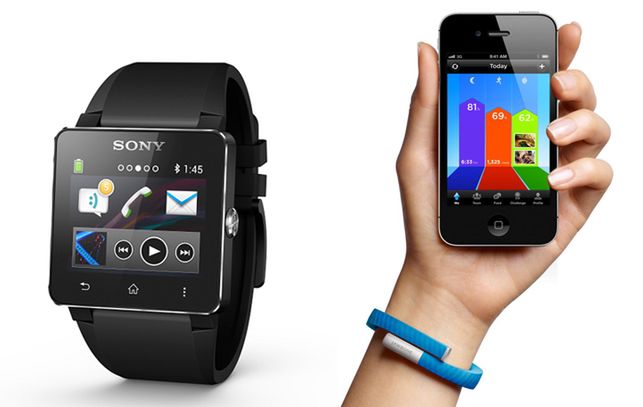 Sony SmartWatch 2 i Jawbone UP