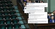 "Hańbiący spektakl". Fala komentarzy po zachowaniu posłów PiS