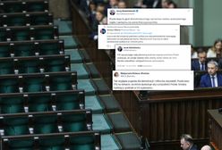 "Hańbiący spektakl". Fala komentarzy po zachowaniu posłów PiS