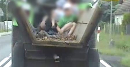 Szok w Lubuskiem. Tak przewoził dzieci i żonę. Od razu zatrzymano mu prawo jazdy
