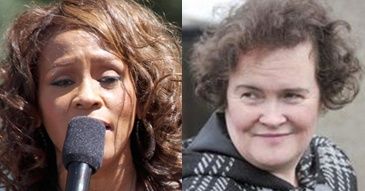 Susan Boyle sławniejsza od Whitney Houston?!