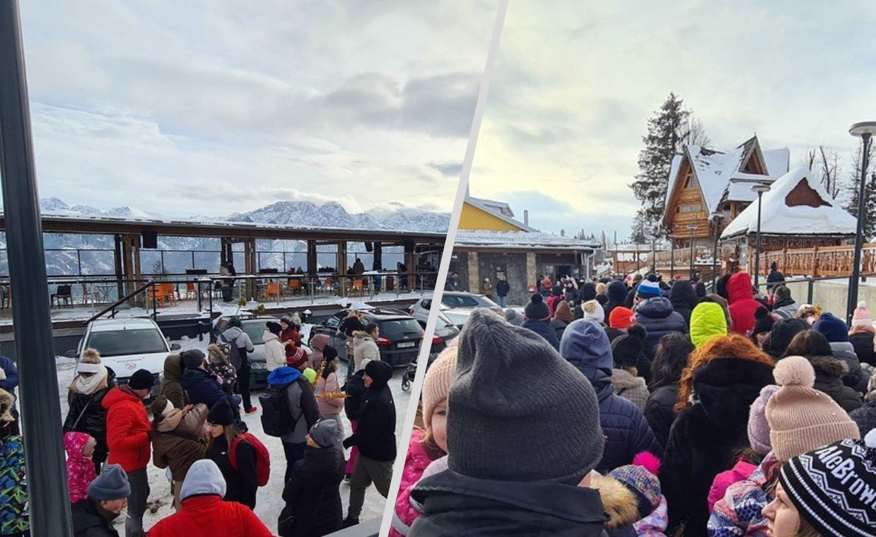 Nagrania z Zakopanego. To dzieje się na Gubałówce
