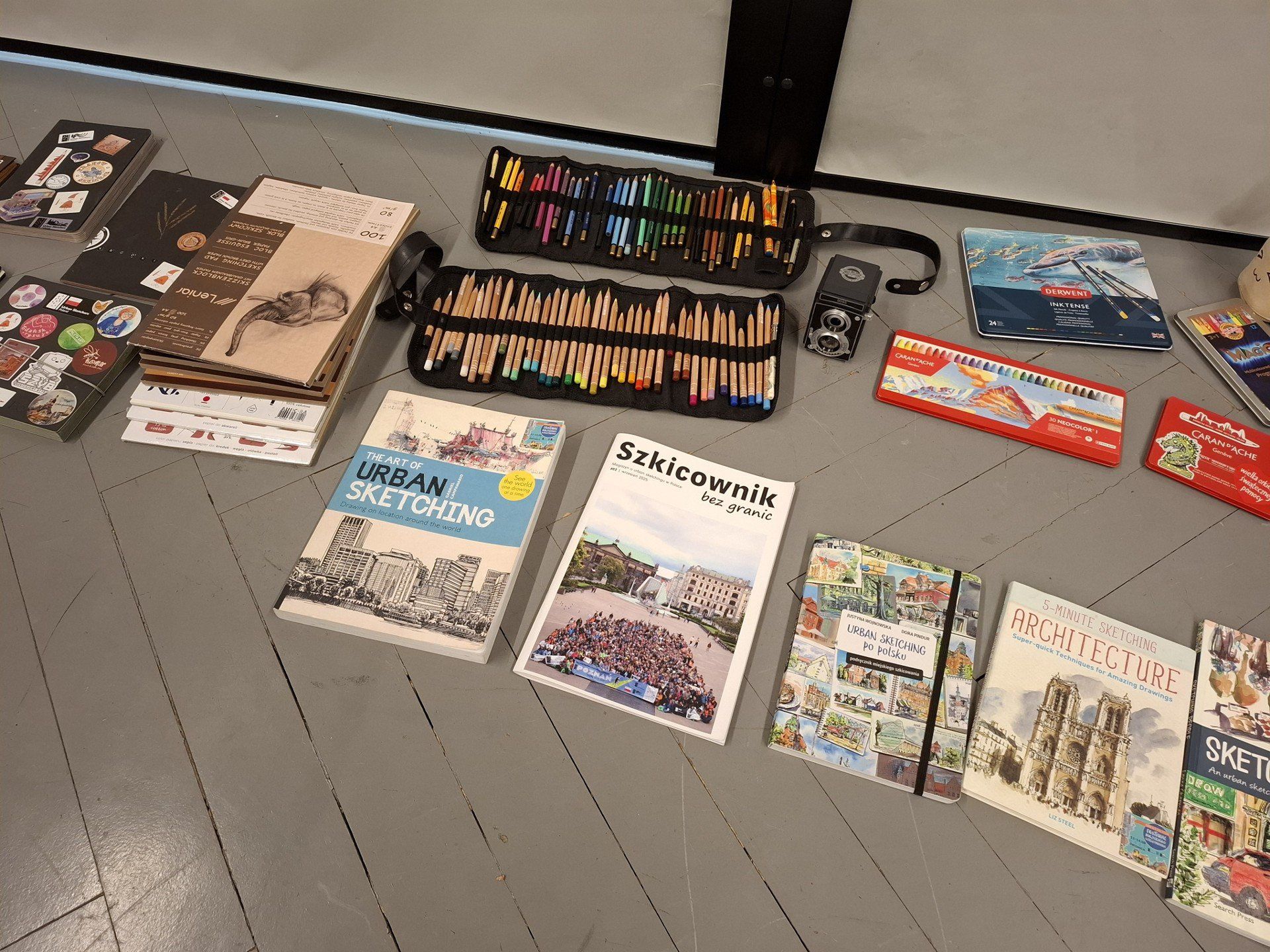 Warsztaty z tworzenia rysunków Urban Sketchers we wrocławskim Muzeum Teatru