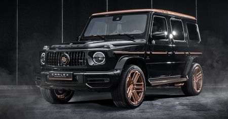 Mercedes-AMG G63 Steampunk Carlex Design - jedyny w swoim rodzaju