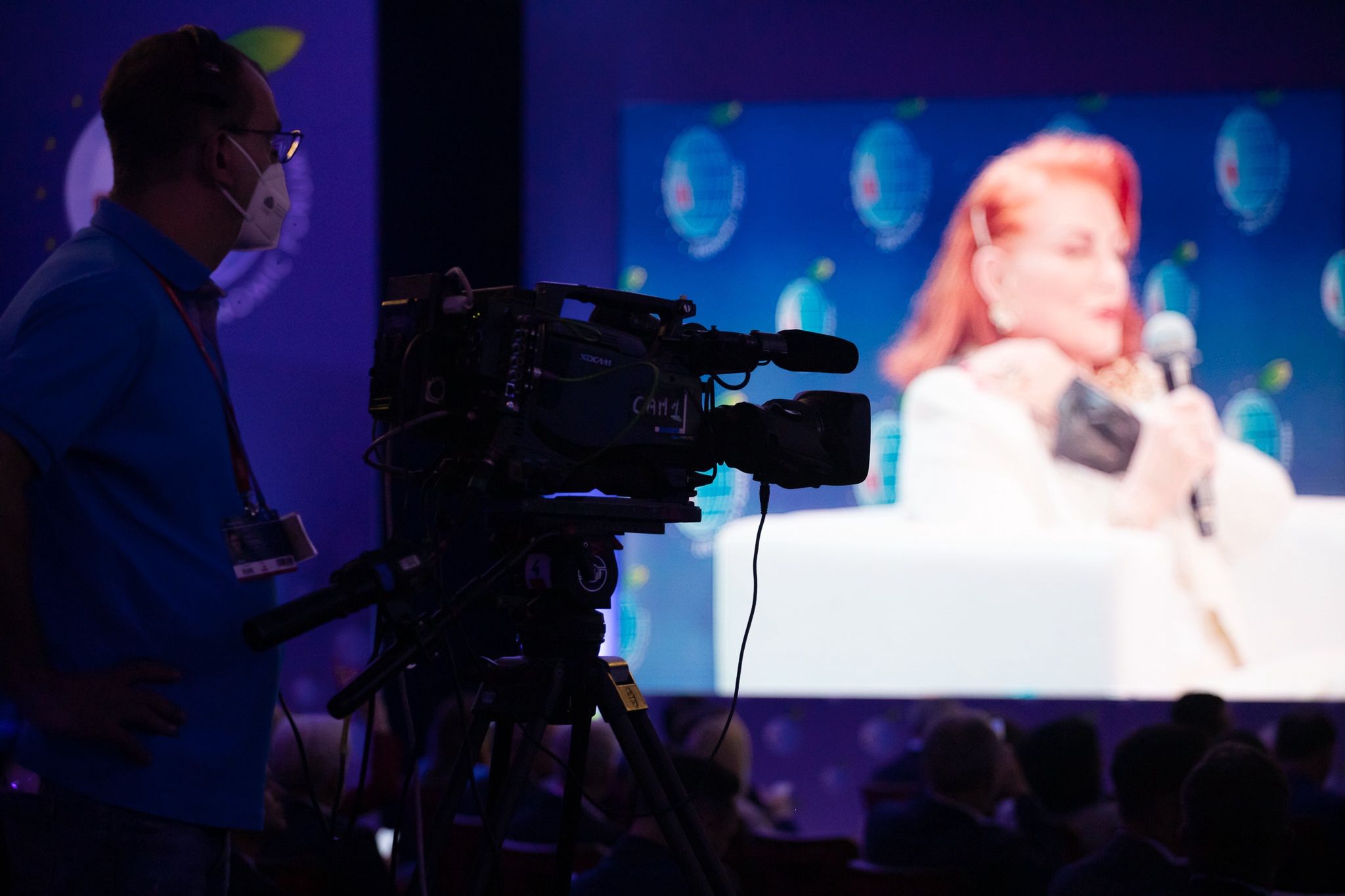 Georgette Mosbacher, była ambasador USA w Polsce podczas sesji inauguracyjnej.