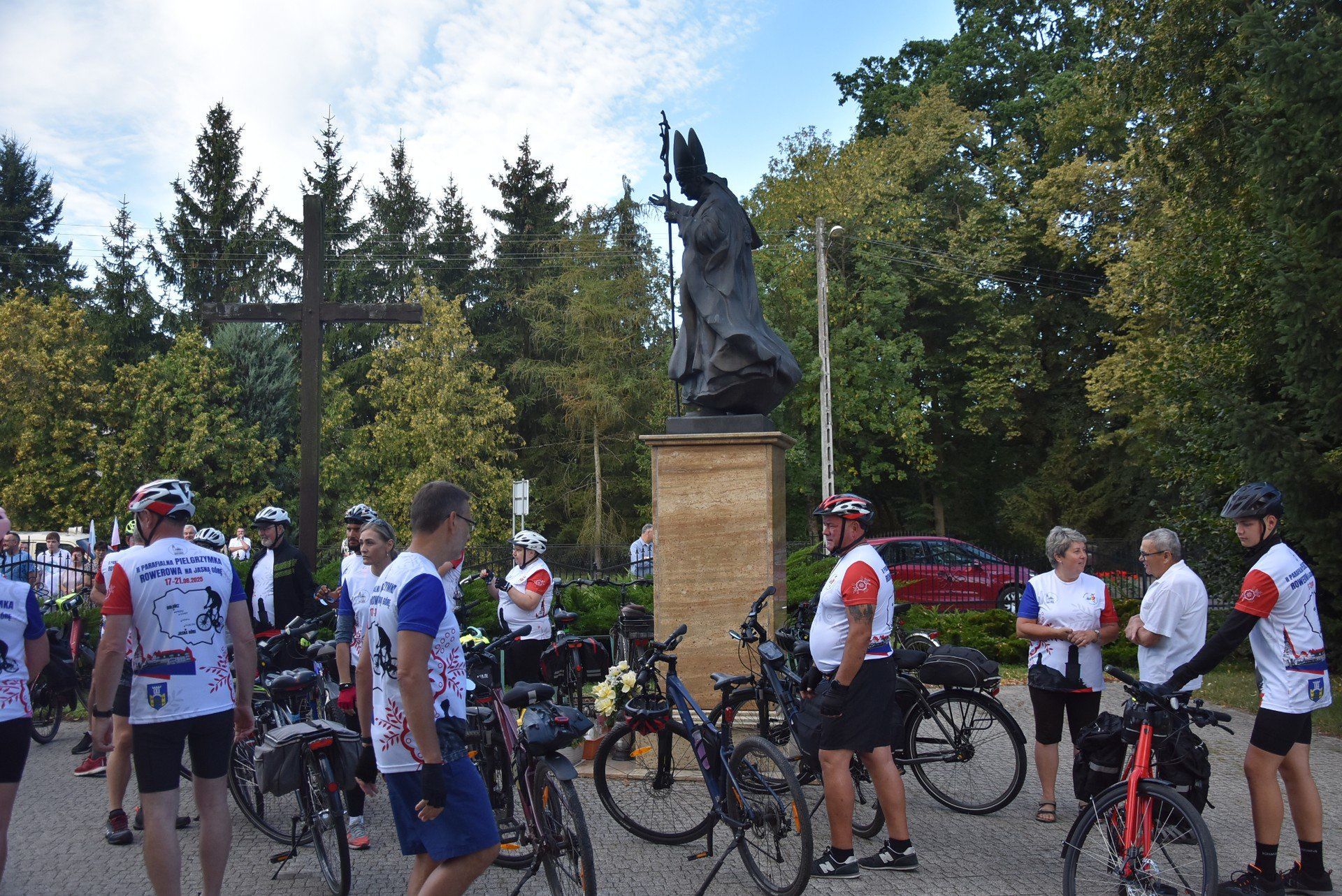  II Parafialna Pielgrzymka Rowerowa Gołańcz - Jasna Góra