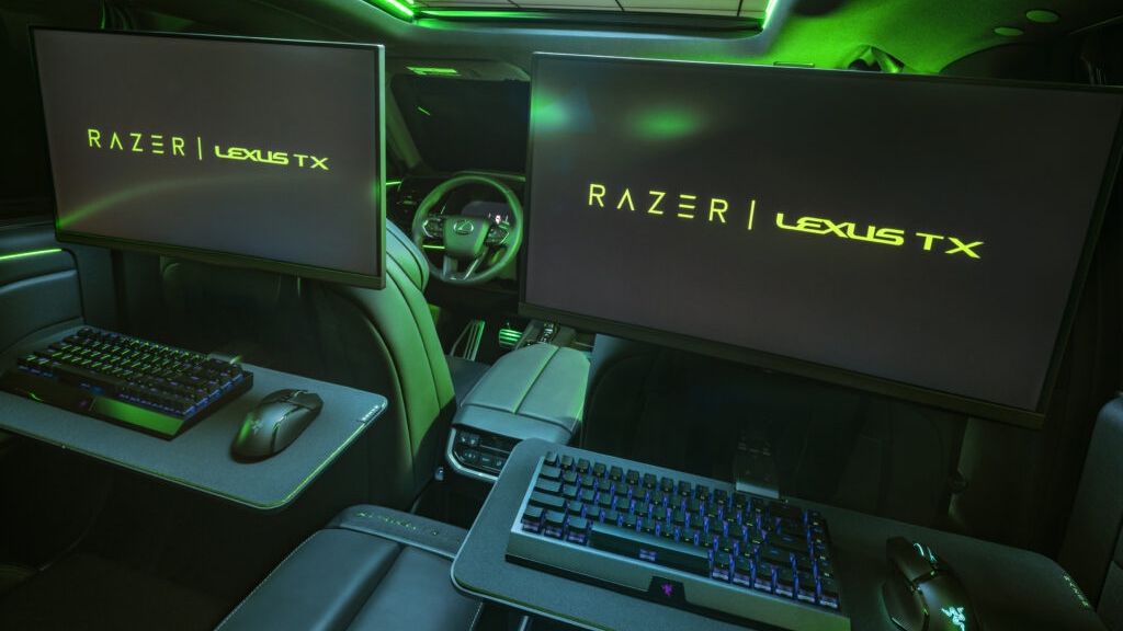 Razer Lexus TX - prawdopodobnie pierwszy gamingowy samochód