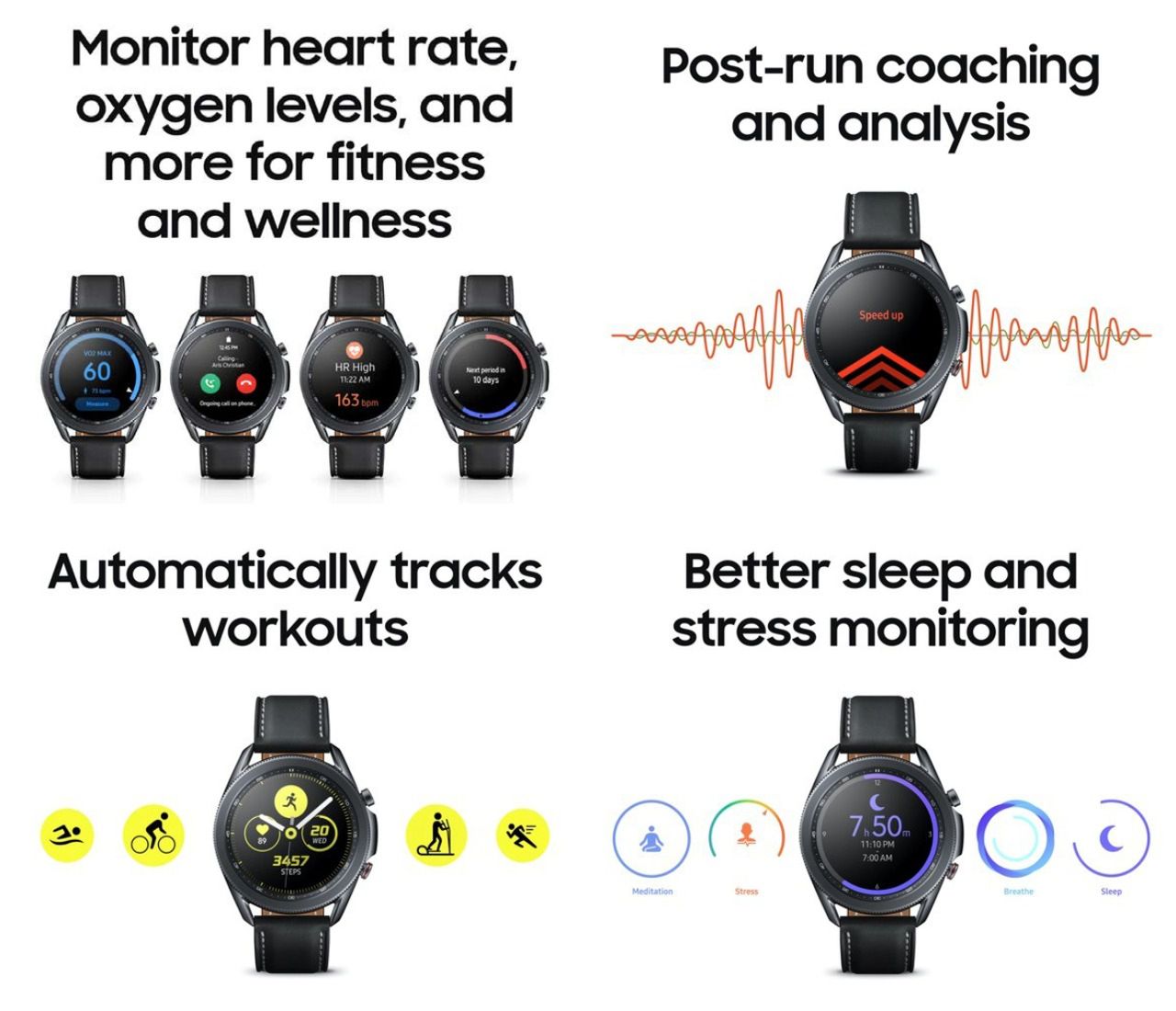 Samsung Galaxy Watch 3 oficjalnie. Obracany pierścień, EKG i obsługa gestami 3