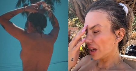 Denialistka klimatyczna Monika Goździalska pozuje TOPLESS i odpala się na Polaków: "Ja nie narzekam ku*wa, czy za ciepło, za gorąco". Mądrze? (WIDEO)