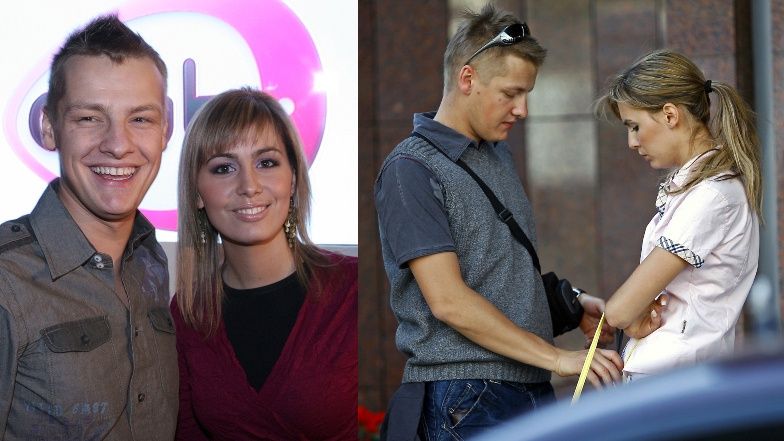 Marcin Mroczek i Agnieszka Popielewicz w 2008 roku