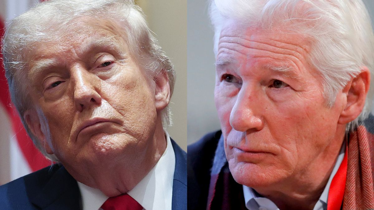 Richard Gere skrytykował Donalda Trumpa.