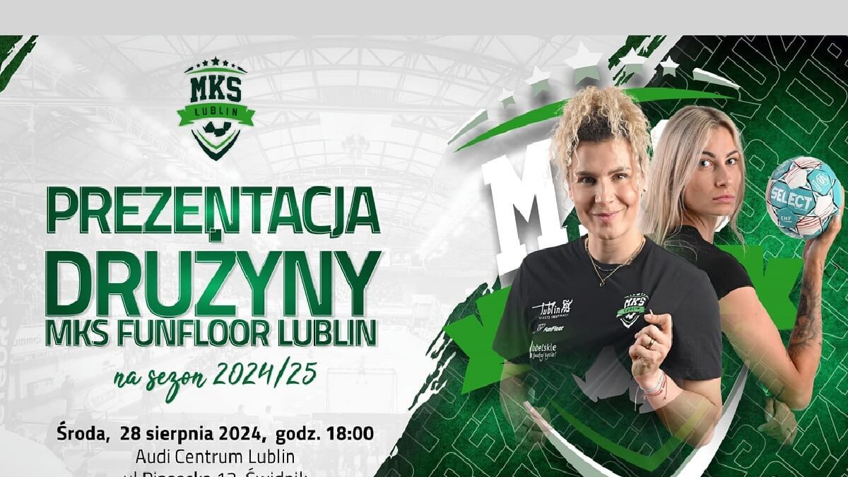 Plakat prezentacja drużyny MKS