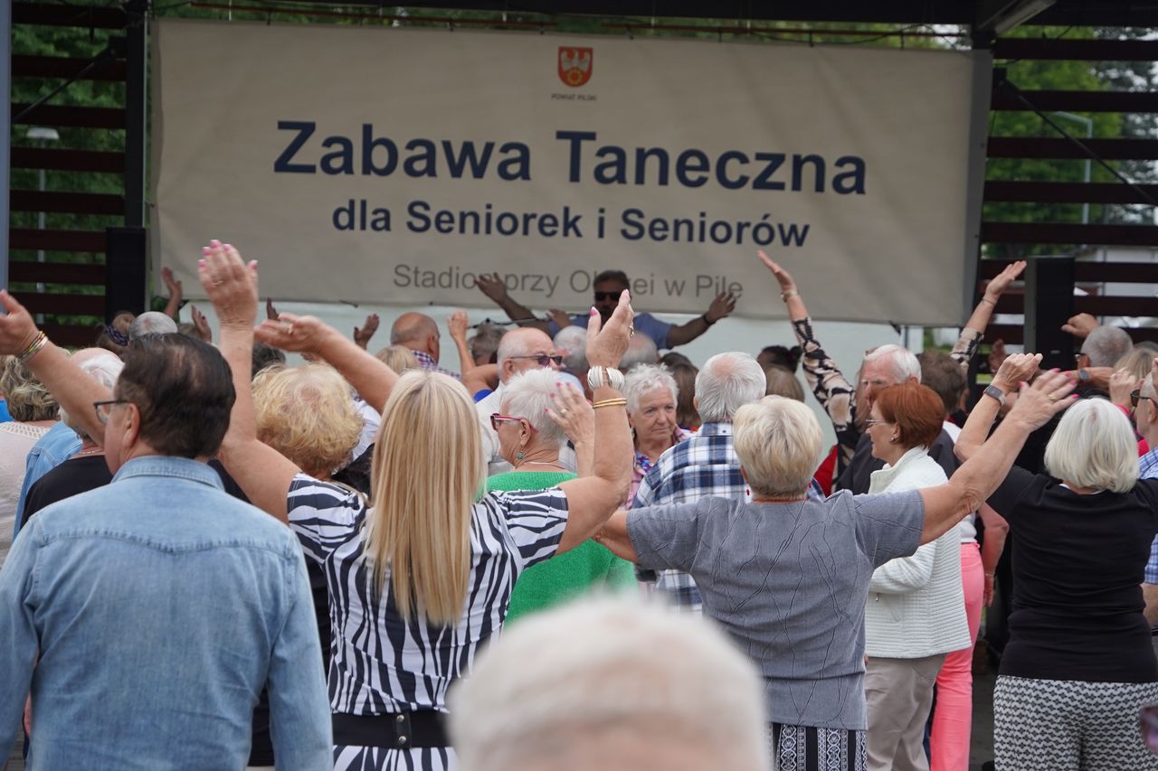 Taneczna Środa na Stadionie Powiatowym w Pile