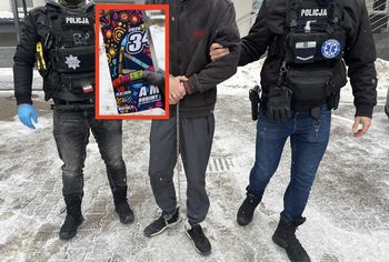 Zuchwała kradzież puszki WOŚP. Zatrzymany złodziej zaatakował policję
