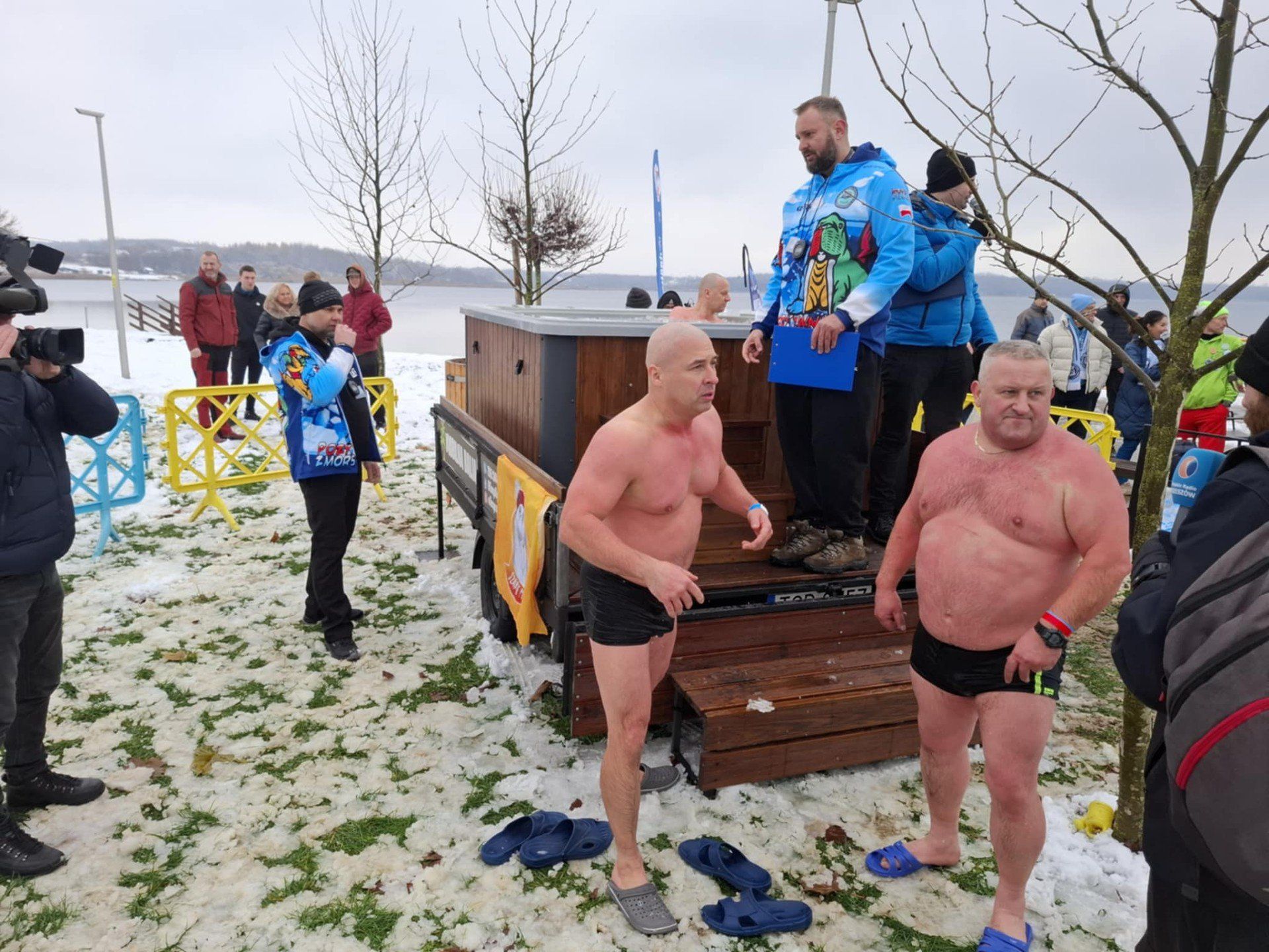 Uczestnikom wydarzenia zimno niestraszne